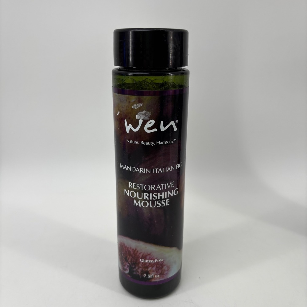 Wen by Chaz Dean Mandarin Italian Fig Restorative Nourishing Mousse 7.5 fl oz